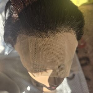 Natural Black Lace Front Wig